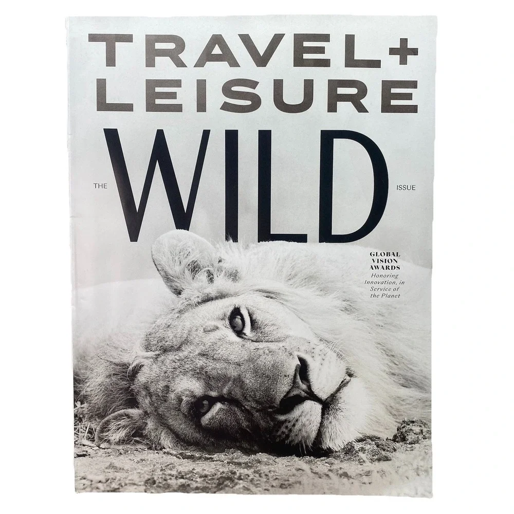 Lot of 4 Travel + Leisure Magazine March - June 2026 Destinations Wild Issue